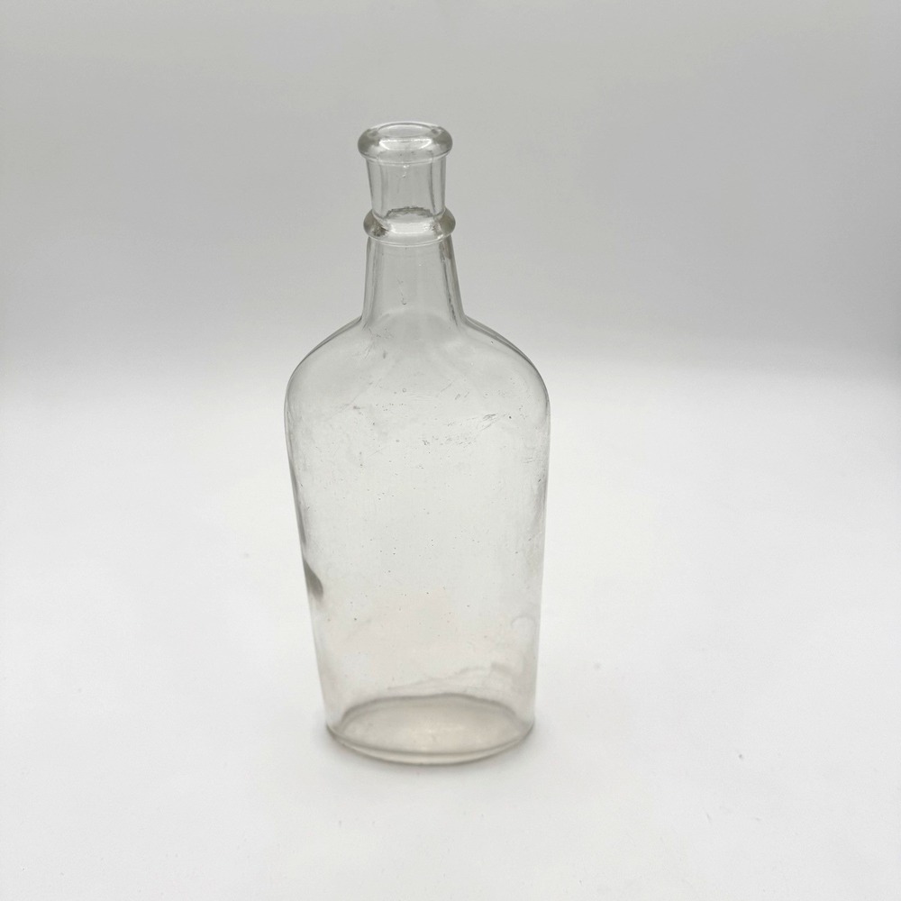 Vintage Turner Brothers Company Clear Glass Bottle Apothecary 9 in